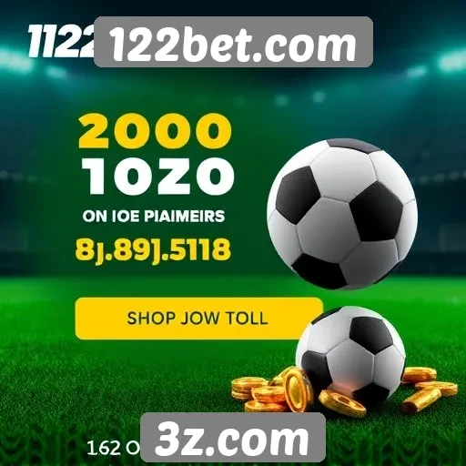 Ofertas promocionais disponíveis no 122bet.com