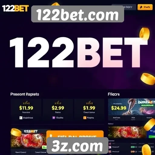 Promoções e bônus disponíveis no 122bet para novos usuários